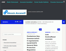 Tablet Screenshot of commercialista.info